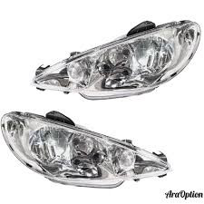 چراغ جلو پژو 206 پژوهش صنعت مدرن L+R