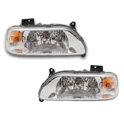 چراغ جلو پراید 131 و 141 بدون موتور پژوهش صنعت مدرن L+R